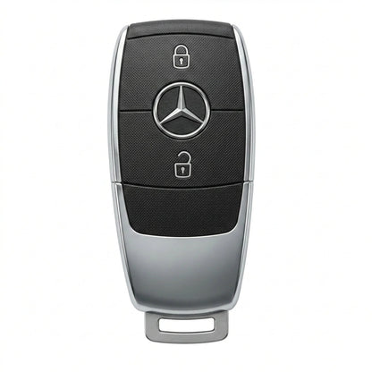 Mercedes Avantgarde Series | Премиум алкантара калъф за ключ